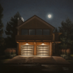 Jackson Hole Night Scene by Andrew Denman