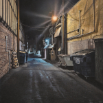 Jackson Hole Night Scene by Andrew Denman